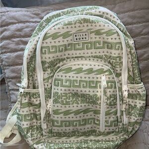 Billabong Geometric Green Backpack